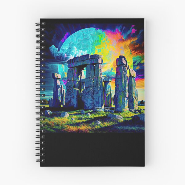 Item preview, Salisbury Plain - Stonehenge v2 (no text) designed and sold by ai-datamancer.