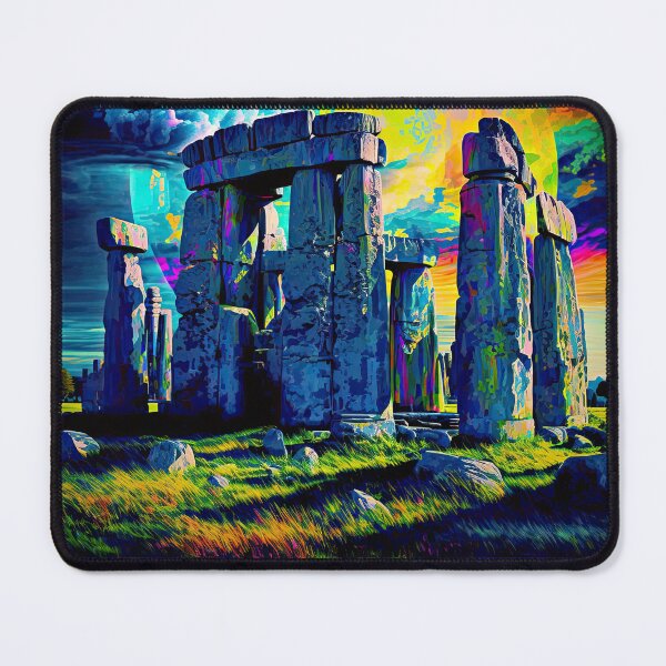 Item preview, Salisbury Plain - Stonehenge v2 (no text) designed and sold by ai-datamancer.