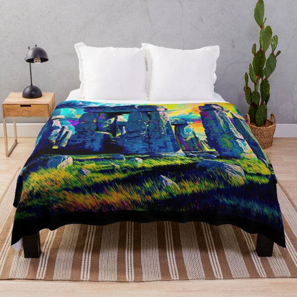 Item preview, Salisbury Plain - Stonehenge v2 (no text) designed and sold by ai-datamancer.