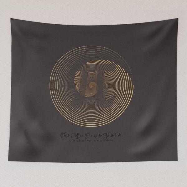 Item preview, Coffee Pie, or Pie with Coffee, Pie is always Enjoyable  designed and sold by AnubisPrints.