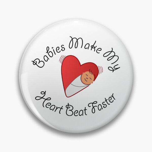 Item preview, Newborn Swaddled in a Beating Heart designed and sold by plaidshirtdesig.
