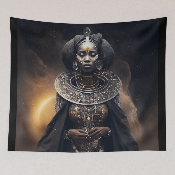 Item preview, Let yourself be carried away by the imagination with our collection of Afrofuturistic designs designed and sold by BeerBot.
