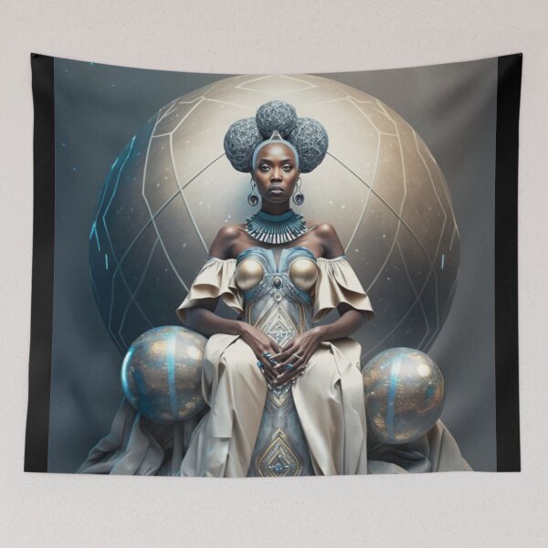 Item preview, Let yourself be carried away by the imagination with our collection of Afrofuturistic designs designed and sold by BeerBot.