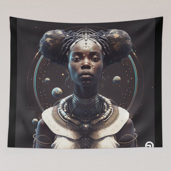 Item preview, Let yourself be carried away by the imagination with our collection of Afrofuturistic designs designed and sold by BeerBot.