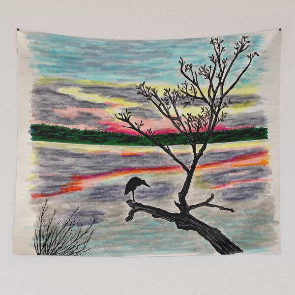 Item preview, Great Blue Heron Silhouette  designed and sold by Jim Lorman.