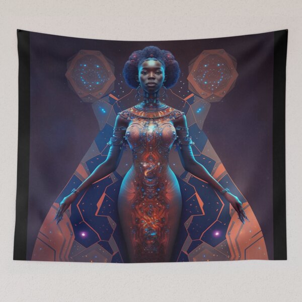 Item preview, Let yourself be carried away by the imagination with our collection of Afrofuturistic designs designed and sold by BeerBot.