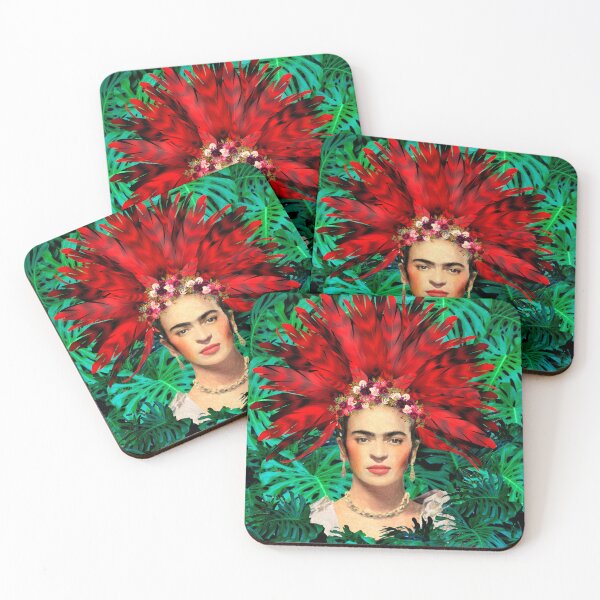 Item preview, Frida Kahlo Feathers designed and sold by Muycote.