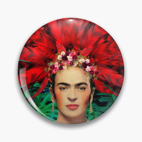 Item preview, Frida Kahlo Feathers designed and sold by Muycote.