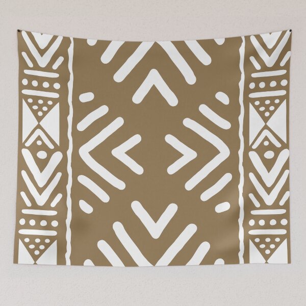 Item preview, African Bogolan Mud Cloth Tribal Design designed and sold by funkyvibes.