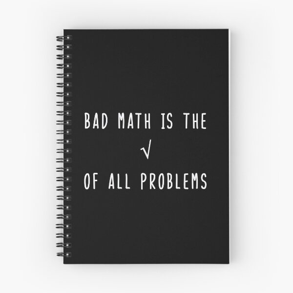 Item preview, Bad Math is the Root of All Problems designed and sold by the-fanatic.