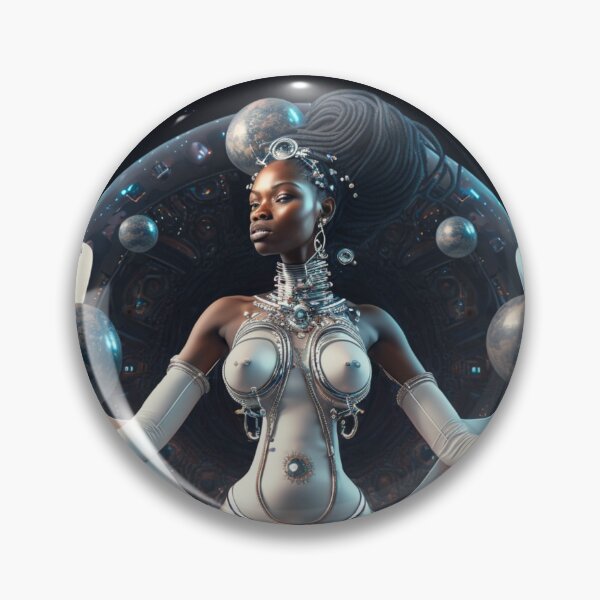 Item preview, Let yourself be carried away by the imagination with our collection of Afrofuturistic designs designed and sold by BeerBot.