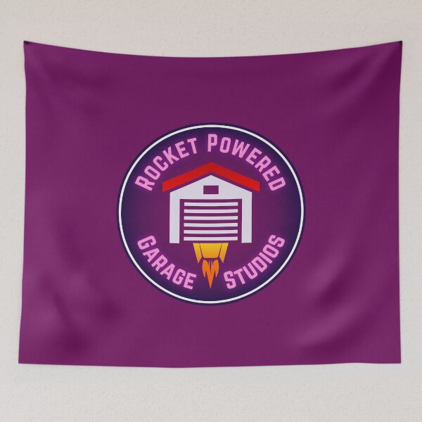 Item preview, Rocket Powered Garage Studios Logo designed and sold by SkullzySlice.