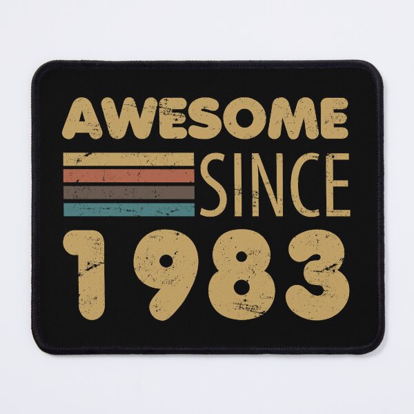 Item preview, Awesome Since 1983 40th Birthday designed and sold by thepixelgarden.