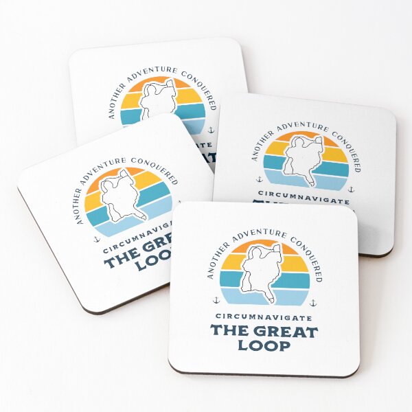 Item preview, The Great Loop Challenge Looper Another Adventure Conquered designed and sold by Uppercase Tees.