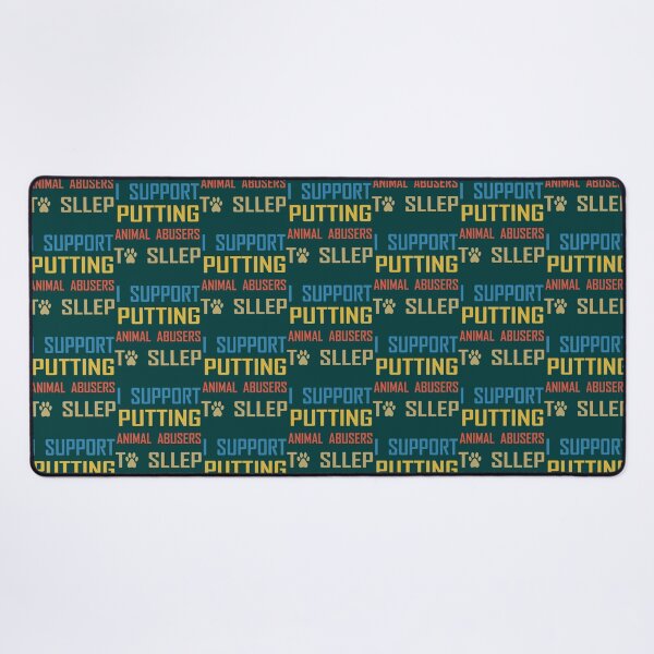 Item preview, i support putting animal abusers to sleep designed and sold by TheLonelyPixels.