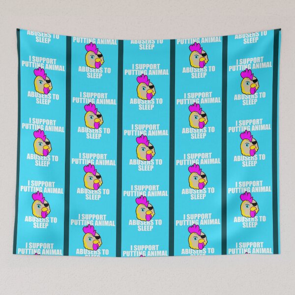 Item preview, I Support Putting Animal Abuser to Sleep -  Graphic Design - FUNNY  designed and sold by TheLonelyPixels.