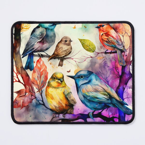 Item preview, everybirdy golder birds pattern designed and sold by printiesart.