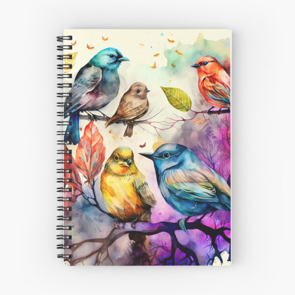 Item preview, everybirdy golder birds pattern designed and sold by printiesart.