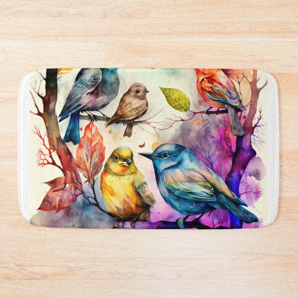 Item preview, everybirdy golder birds pattern designed and sold by printiesart.