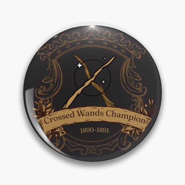 Item preview, Crossed Wands Champion designed and sold by AMagicOwl.