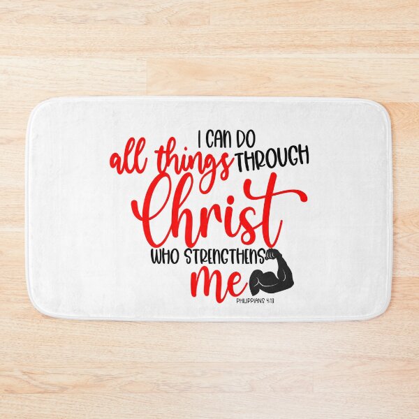 Item preview, Philippians 4 13 Christ strengthens me designed and sold by Bliss Find And Design.