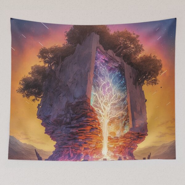 Item preview, The Temple of the Sacred Tree designed and sold by SymonBeen.