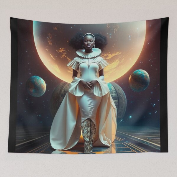 Item preview, Let yourself be carried away by the imagination with our collection of Afrofuturistic designs designed and sold by BeerBot.