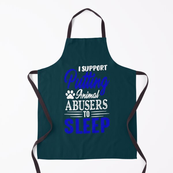 Item preview, I Support Putting Animal Abusers To Sleep designed and sold by TheLonelyPixels.