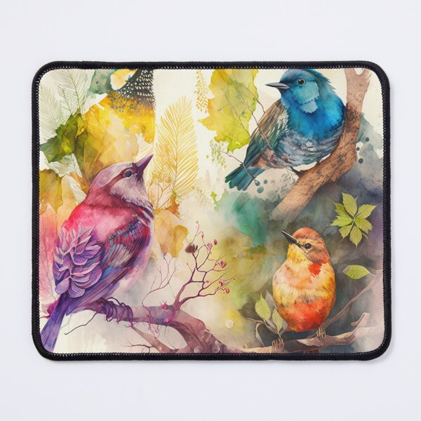 Item preview, everybirdy golder birds pattern designed and sold by printiesart.