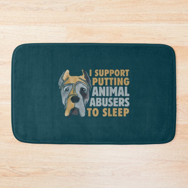 Item preview, I Support Putting Animal Abusers To Sleep              (3) designed and sold by TheLonelyPixels.