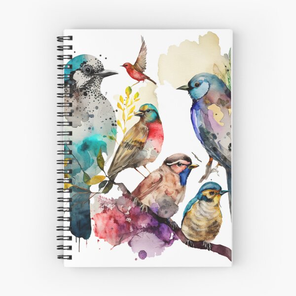 Item preview, everybirdy golder birds pattern designed and sold by printiesart.