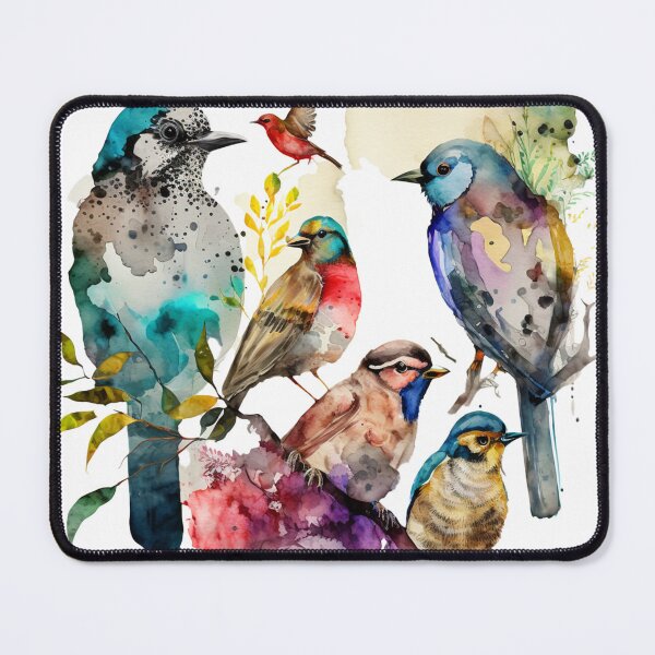 Item preview, everybirdy golder birds pattern designed and sold by printiesart.
