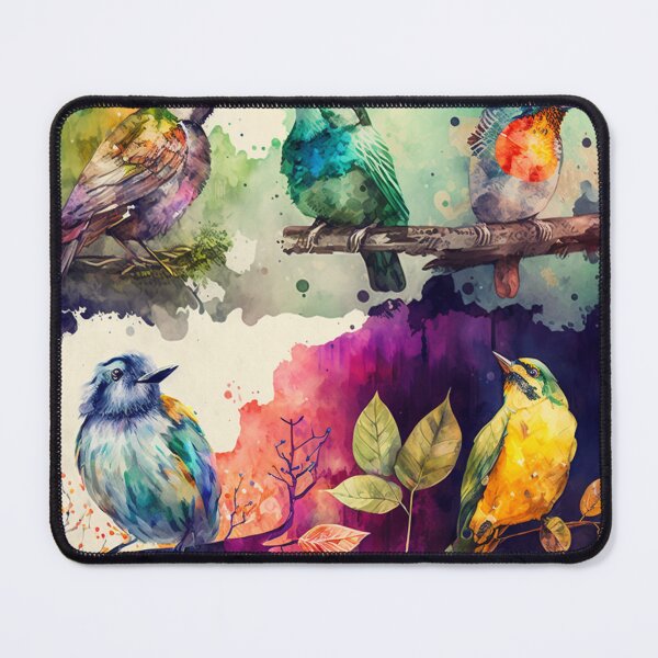 Item preview, everybirdy golder birds pattern designed and sold by printiesart.