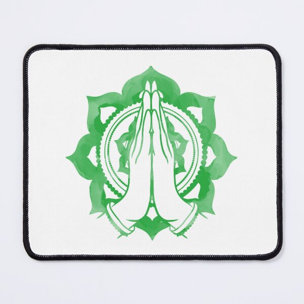 Item preview, Mandala with Praying Hands, Lotus Flower with Praying Hands designed and sold by Monique Prince.