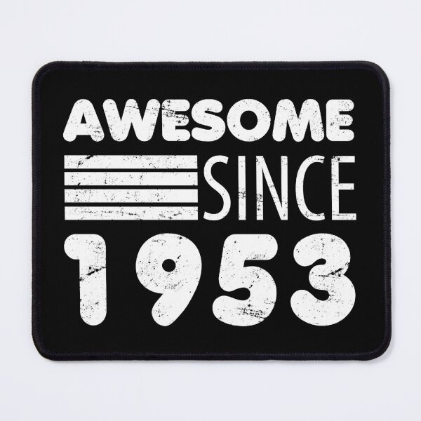 Item preview, Awesome Since 1953 70th Birthday designed and sold by thepixelgarden.