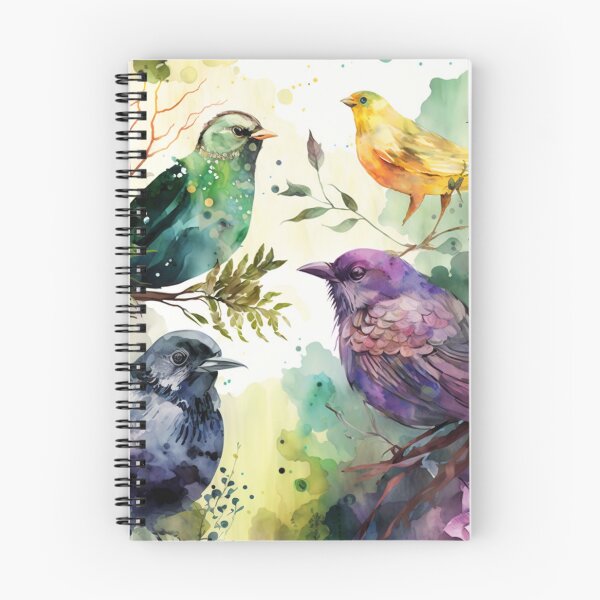 Item preview, everybirdy golder birds pattern designed and sold by printiesart.