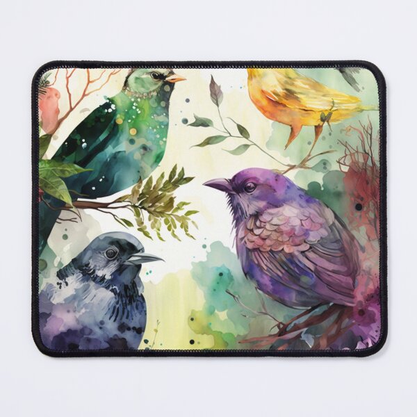 Item preview, everybirdy golder birds pattern designed and sold by printiesart.