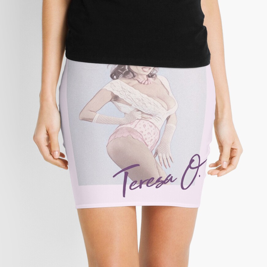 "Teresa Orlowski Vintage" Mini Skirt by metropol | Redbubble