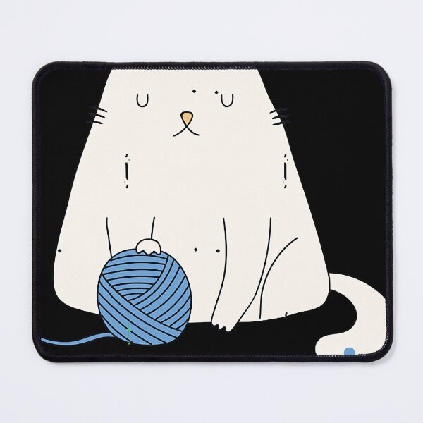 Item preview, funny and cute cat with a ball of wool cat playing with a ball of string designed and sold by HeidiVintageArt.