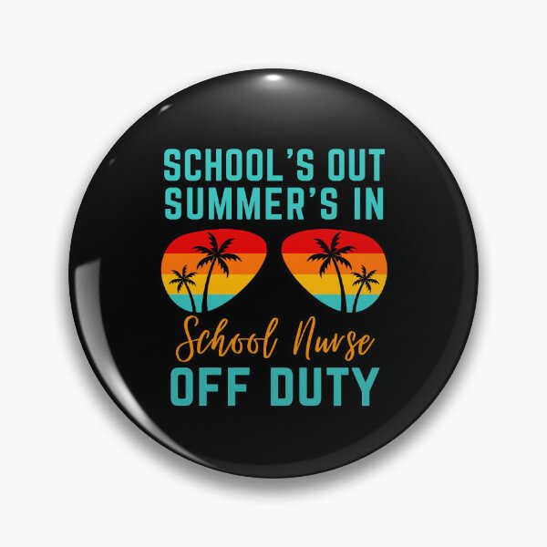 Item preview, Off Duty School Nurse Retro, Vintage Summer's In Sunglasses Gifts designed and sold by PrintOfi.