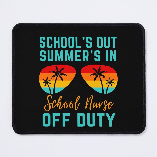 Item preview, Off Duty School Nurse Retro, Vintage Summer's In Sunglasses Gifts designed and sold by PrintOfi.