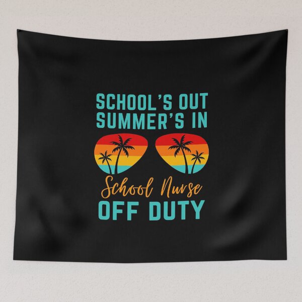 Item preview, Off Duty School Nurse Retro, Vintage Summer's In Sunglasses Gifts designed and sold by PrintOfi.