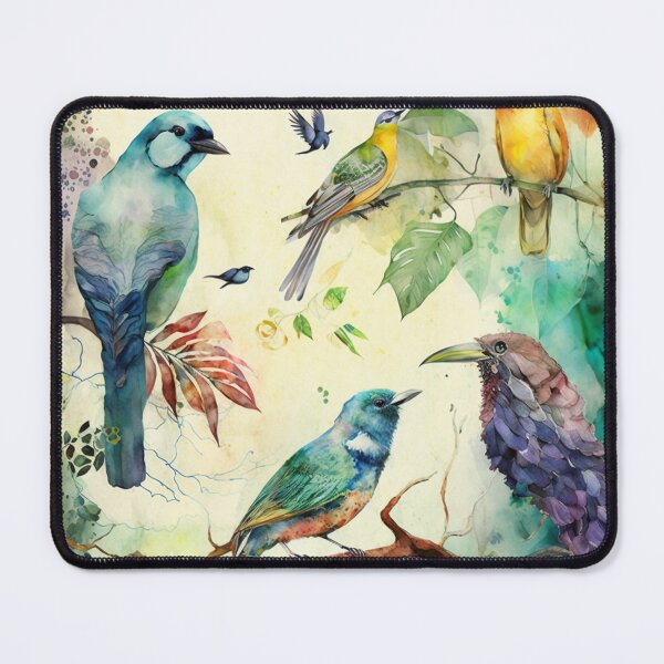Item preview, everybirdy golder birds pattern designed and sold by printiesart.