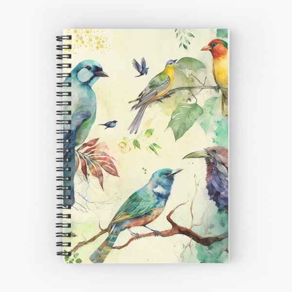 Item preview, everybirdy golder birds pattern designed and sold by printiesart.