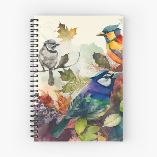 Item preview, everybirdy golder birds pattern designed and sold by printiesart.