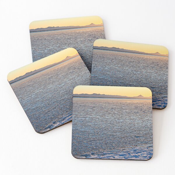 Item preview, Frozen Beach and Icy Sea on a Sunset designed and sold by Kate-P-.