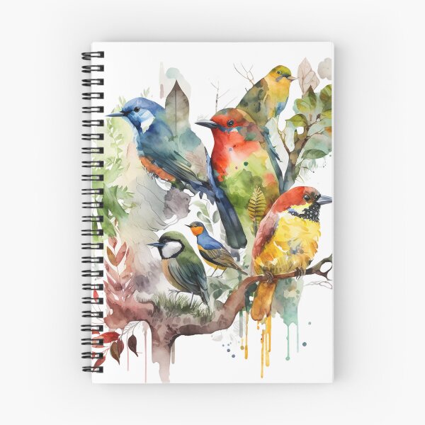 Item preview, everybirdy golder birds pattern designed and sold by printiesart.
