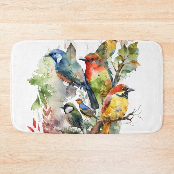 Item preview, everybirdy golder birds pattern designed and sold by printiesart.