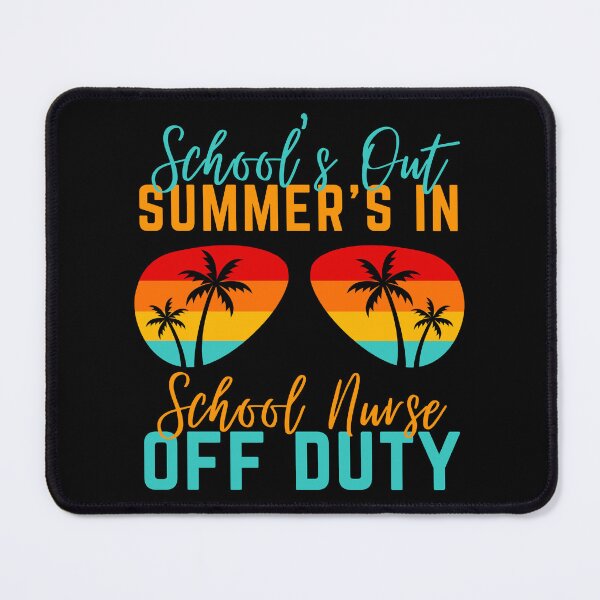 Item preview, Off Duty School Nurse Vintage, Retro Summer's In Sunglasses Gifts designed and sold by PrintOfi.