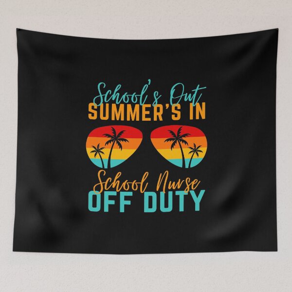 Item preview, Off Duty School Nurse Vintage, Retro Summer's In Sunglasses Gifts designed and sold by PrintOfi.